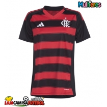 Camisa de Futebol Flamengo Equipamento Principal Mulheres 2025-26 Manga Curta